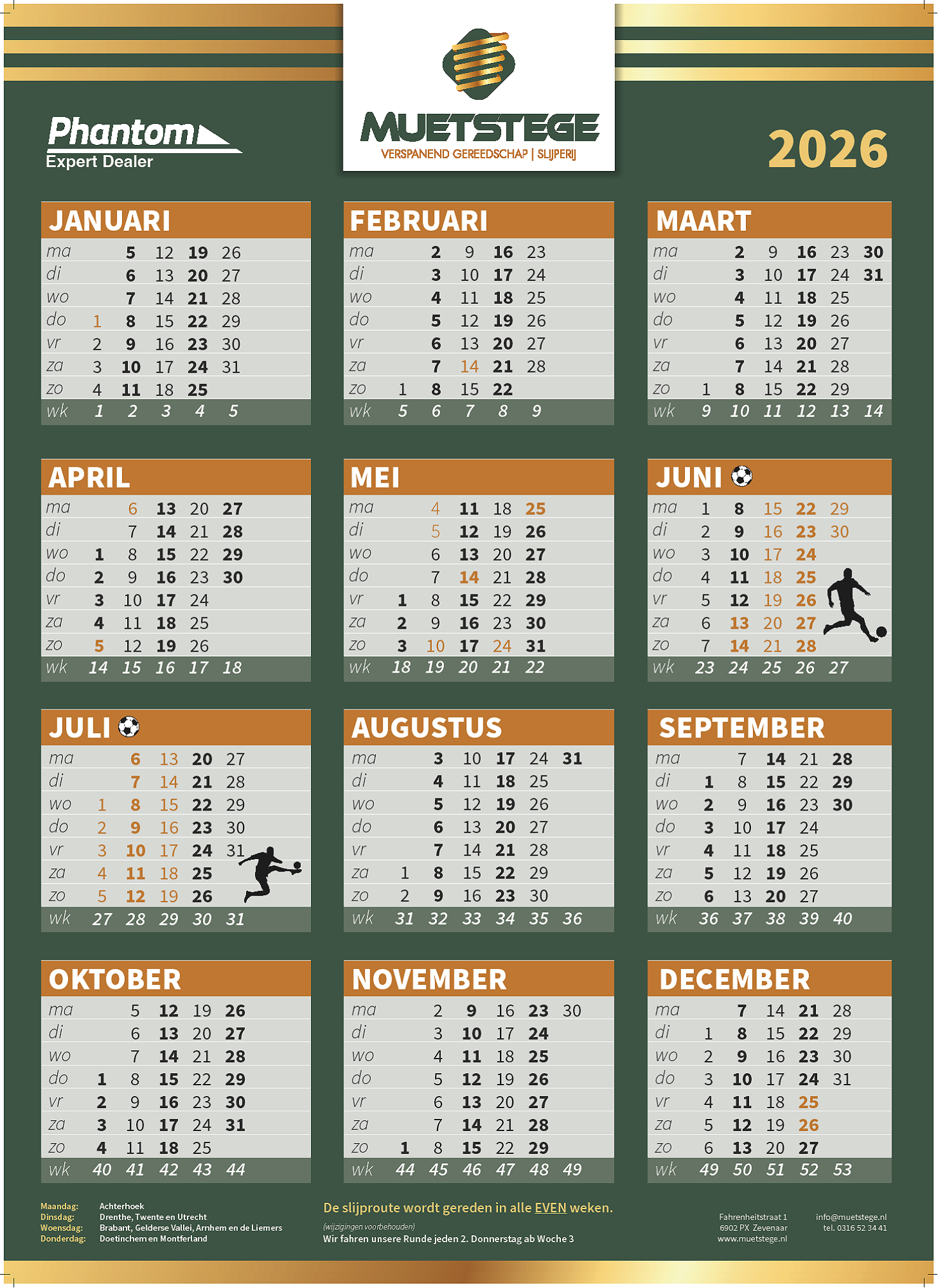 Slijpkalender